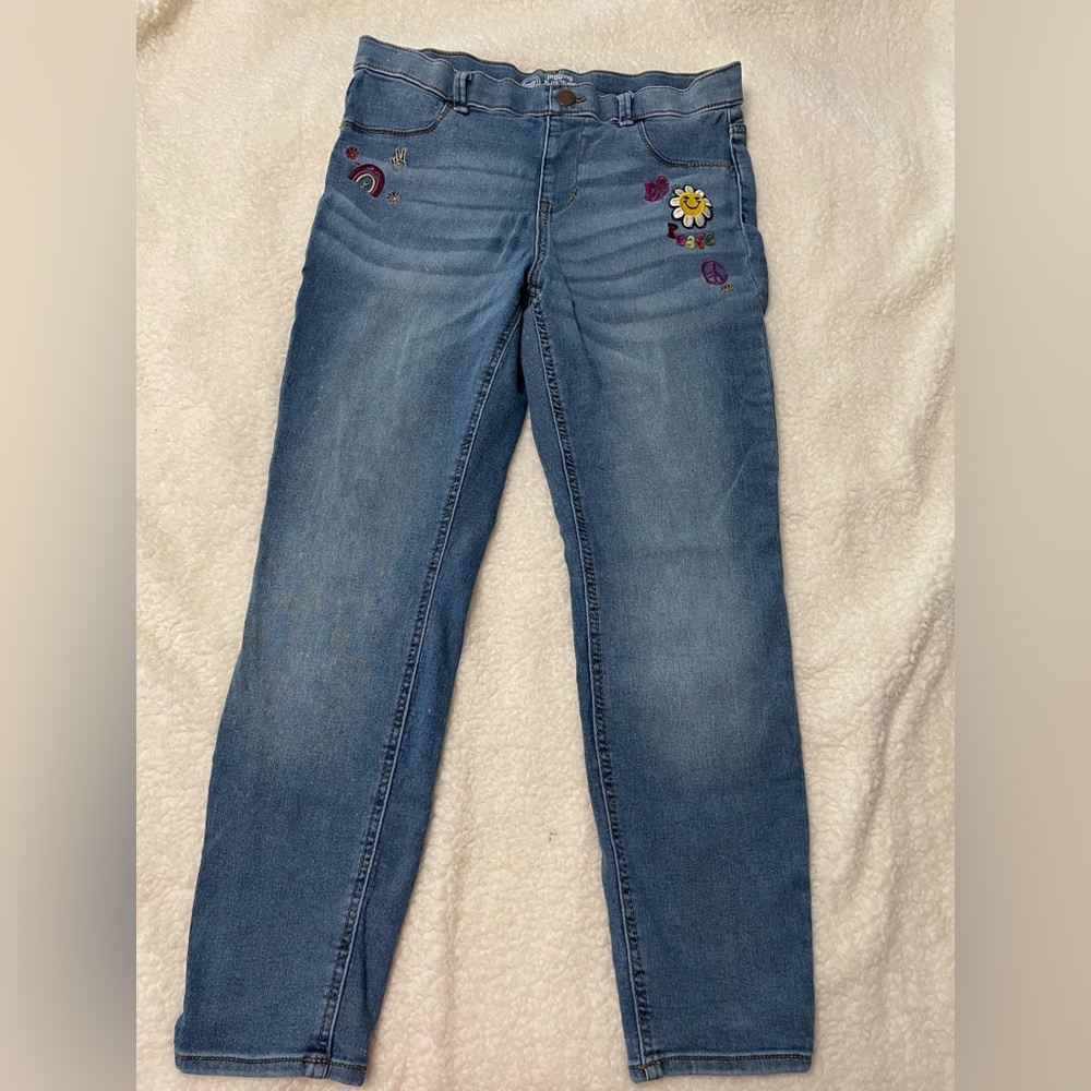 Wonder Nation Girls Jeggings, size 14-16.